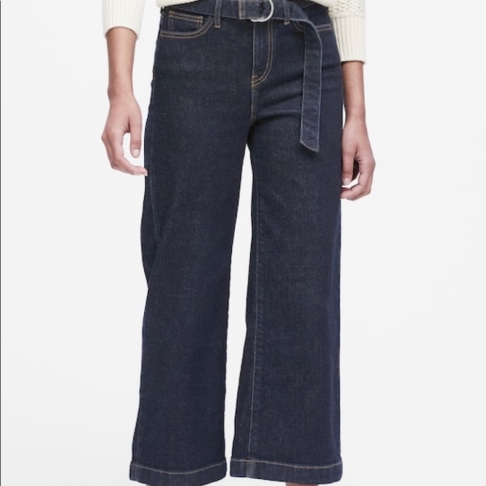 Banana Republic | High-rise leg crop denim jeans